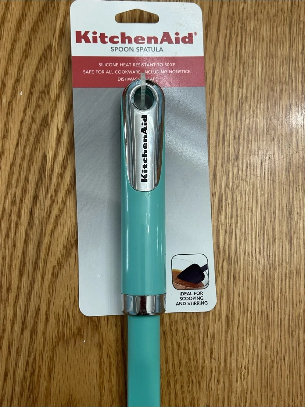 KitchenAid Aqua Silicone Spoon Spatula